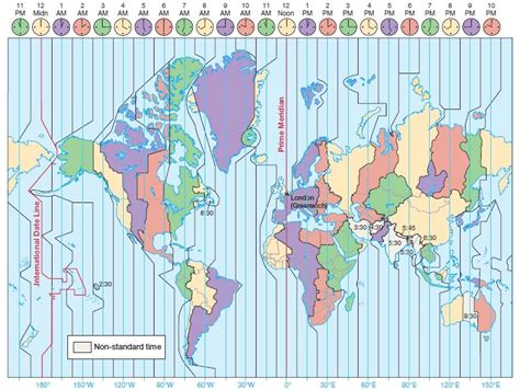 24timezones|Time Zone Map .